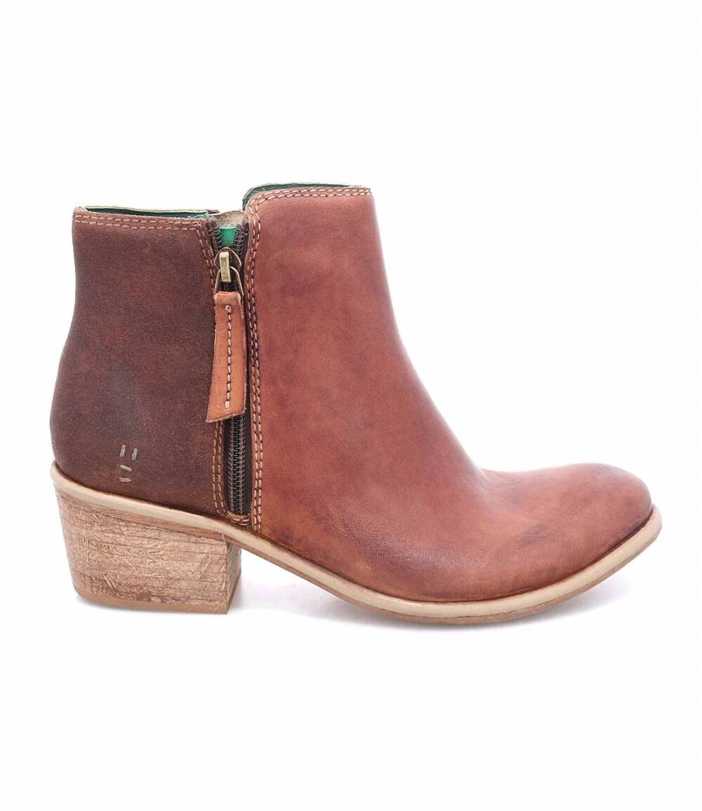 NEW ROAN women's liz bootie in almond